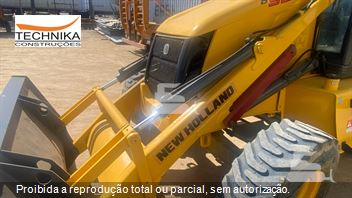 Retro Escavadeira New Holland B95B