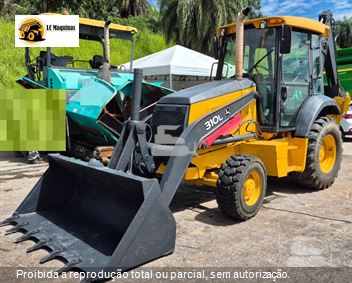 Retro Escavadeira John Deere 310L