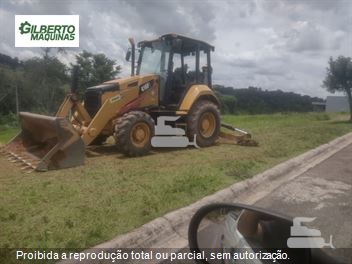 Retro Escavadeira Caterpillar 416F2