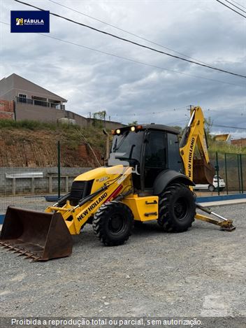 Retro Escavadeira New Holland B95B