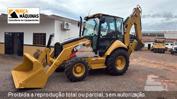 Retro Escavadeira Caterpillar 416E