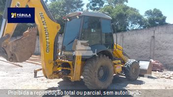 Retro Escavadeira New Holland B95B