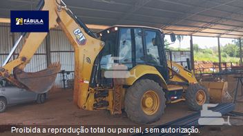 Retro Escavadeira Caterpillar 416F2