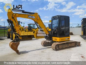Mini-Escavadeira JCB 55Z-1
