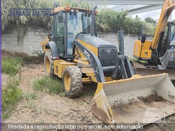 Retro Escavadeira John Deere 310L