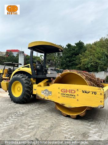 Rolo Compactador Muller VAP70