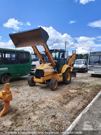 Retro Escavadeira New Holland B90B