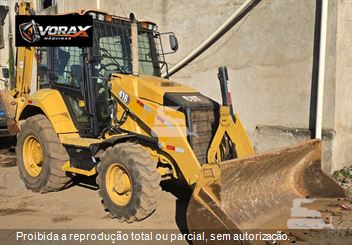 Retro Escavadeira Caterpillar 416