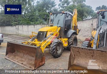 Retro Escavadeira New Holland B95B