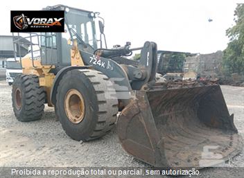 Pá Carregadeira John Deere 724K