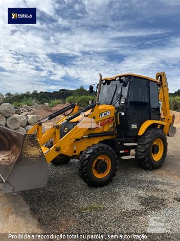 Retro Escavadeira JCB 3CX