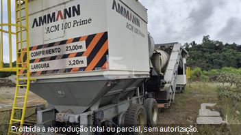 Usina de Asfalto Ammann PRIME 100