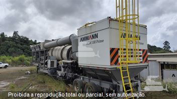 Usina de Asfalto Ammann PRIME 100