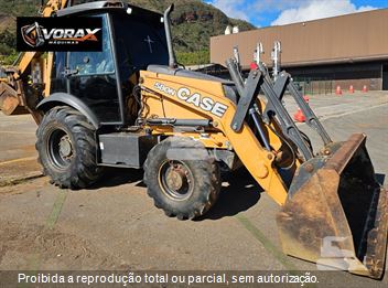 Retro Escavadeira Case 580N