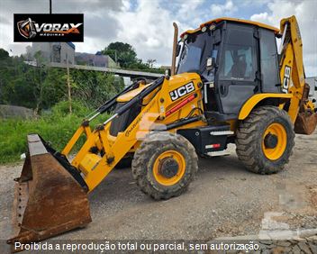 Retro Escavadeira JCB 3CX