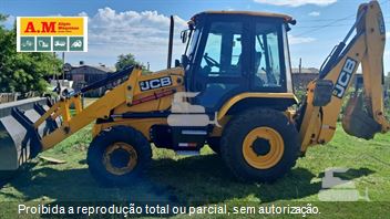 Retro Escavadeira JCB 3CX