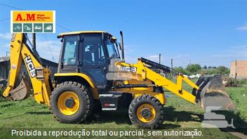 Retro Escavadeira JCB 3CX