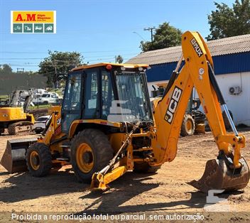 Retro Escavadeira JCB 3CX