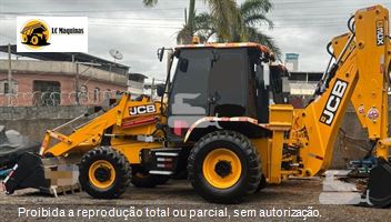 Retro Escavadeira JCB 3CX