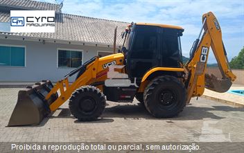 Retro Escavadeira JCB 3CX
