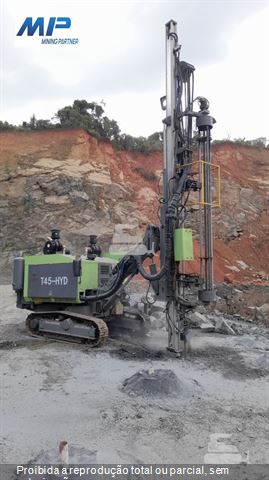 Perfuratriz Geotrac HYD T-45