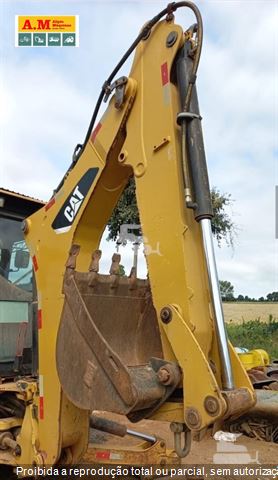 Retro Escavadeira Caterpillar 416F2