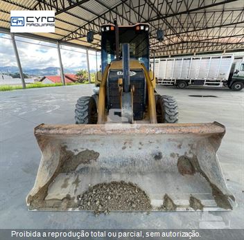 Retro Escavadeira Caterpillar 416