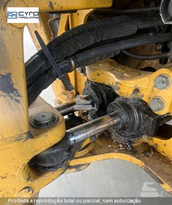 Retro Escavadeira Caterpillar 416