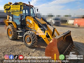 Retro Escavadeira JCB 3CX
