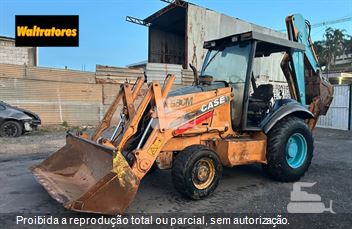 Retro Escavadeira Case 580M