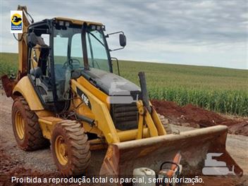 Retro Escavadeira Caterpillar 416E