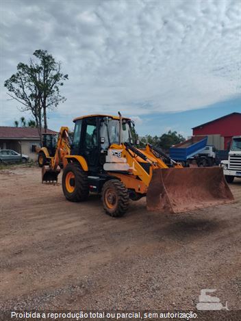 Retro Escavadeira JCB 3CX