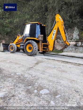 Retro Escavadeira JCB 3CX