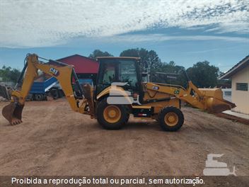 Retro Escavadeira Caterpillar 416E
