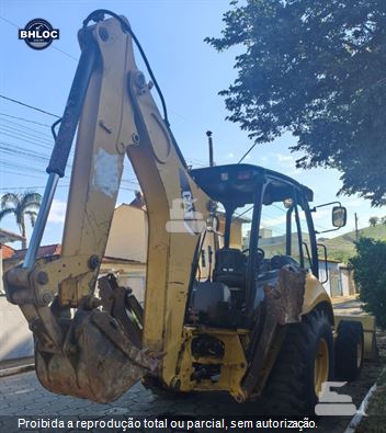 Retro Escavadeira Caterpillar 416E