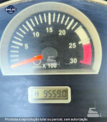 Retro Escavadeira Caterpillar 416E