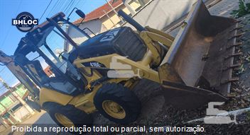 Retro Escavadeira Caterpillar 416E
