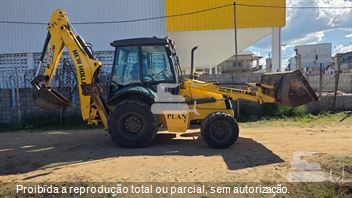 Retro Escavadeira New Holland B95B