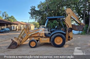 Retro Escavadeira Case 580M