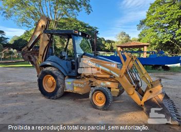 Retro Escavadeira Case 580M