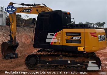 Escavadeira Sany SY135C
