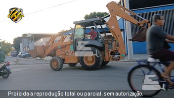 Retro Escavadeira Case 580M