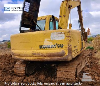 Escavadeira Komatsu PC120