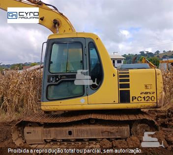 Escavadeira Komatsu PC120