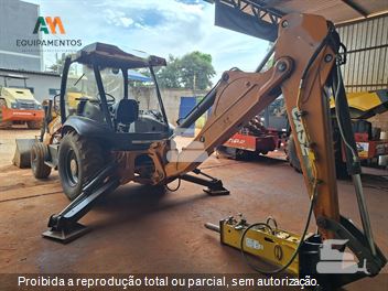 Retro Escavadeira Case 580M