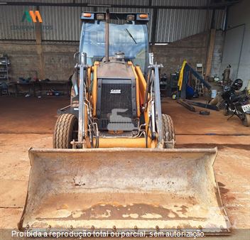 Retro Escavadeira Case 580M