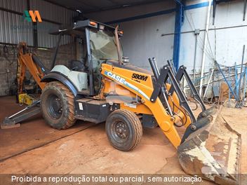Retro Escavadeira Case 580M