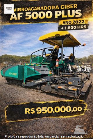 VibroAcabadora Ciber AF 5000 PLUS