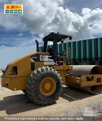 Rolo Compactador Caterpillar CS-533E
