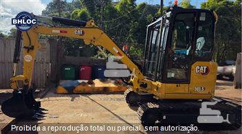 Mini-Escavadeira Caterpillar 303.5E CR